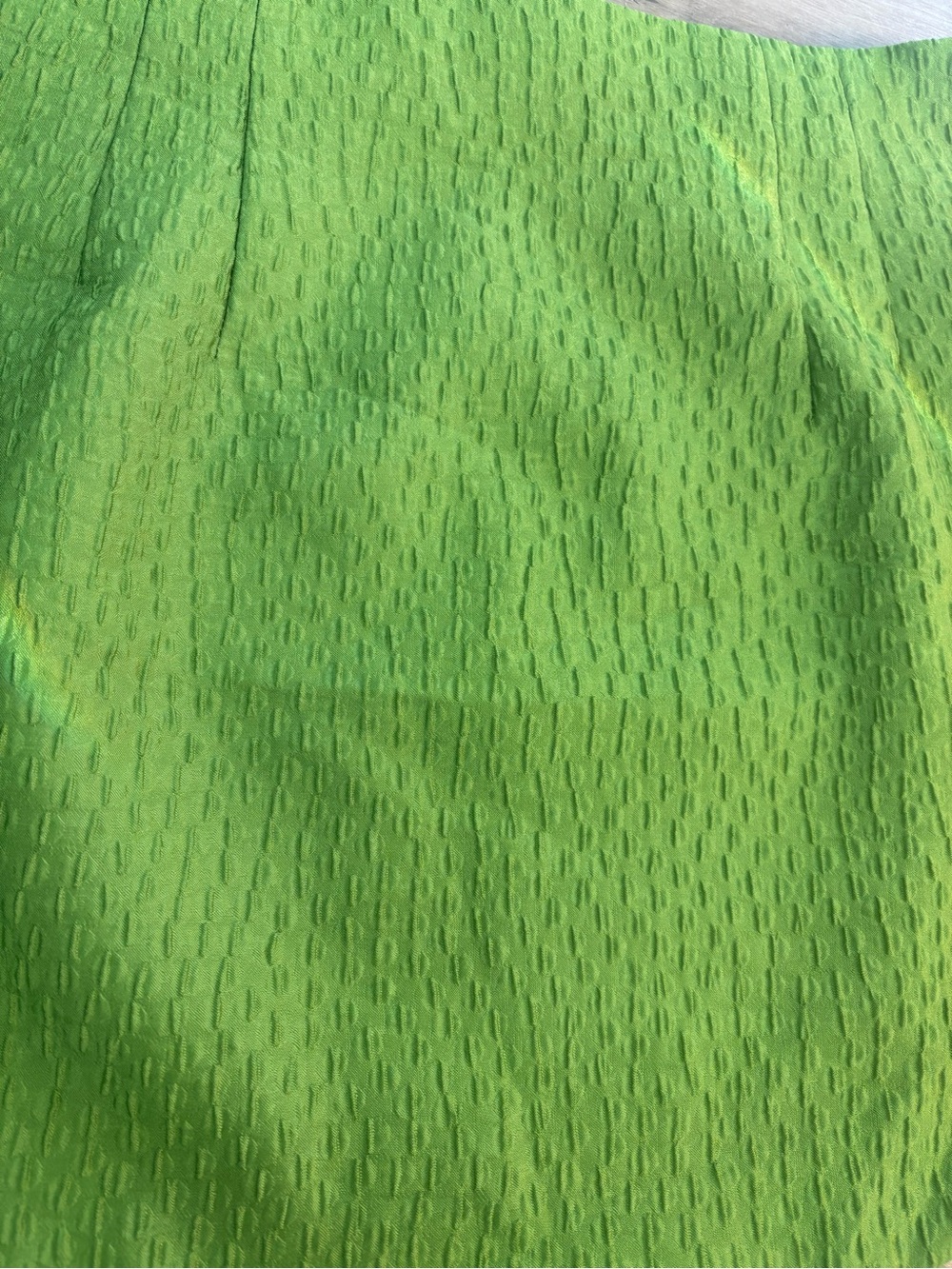 Zara Textured cool girl Green Mini Skirt - Picture 2 of 3